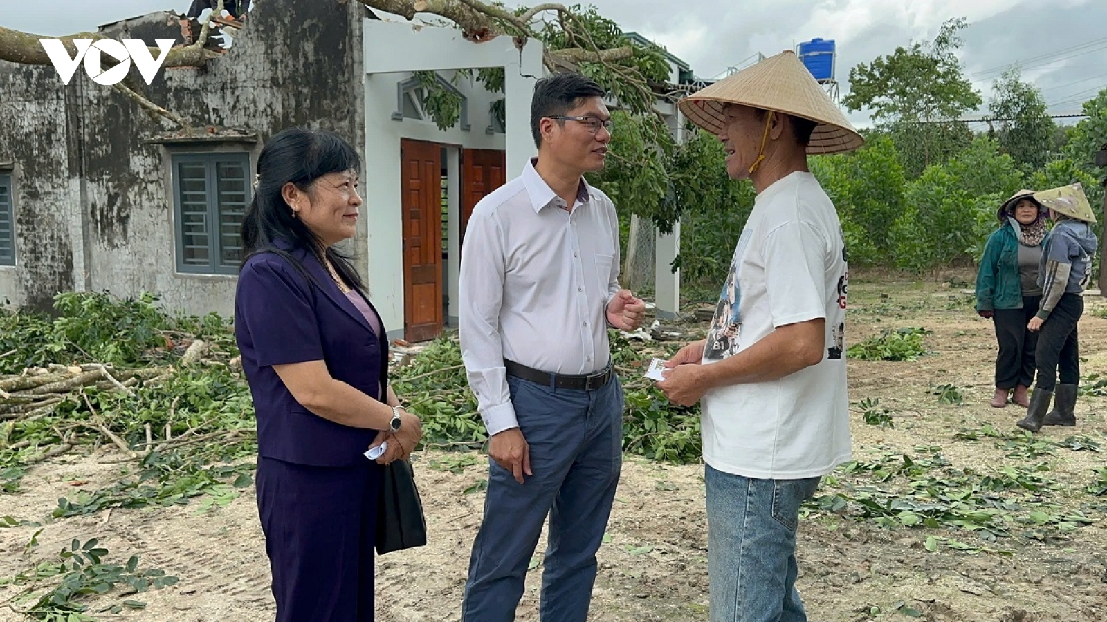 Vùng ven biển Lâm Đồng bị thiệt hại do ảnh hưởng của bão số 3